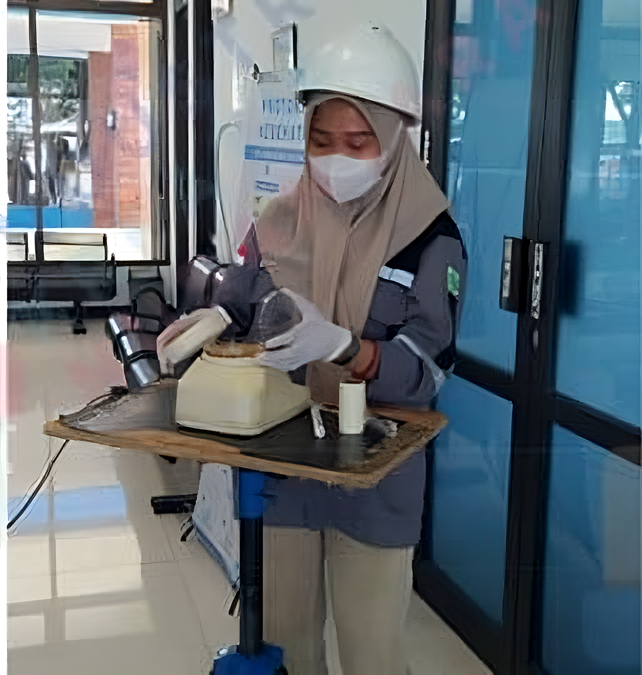 Pengambilan Sampel Cerobong